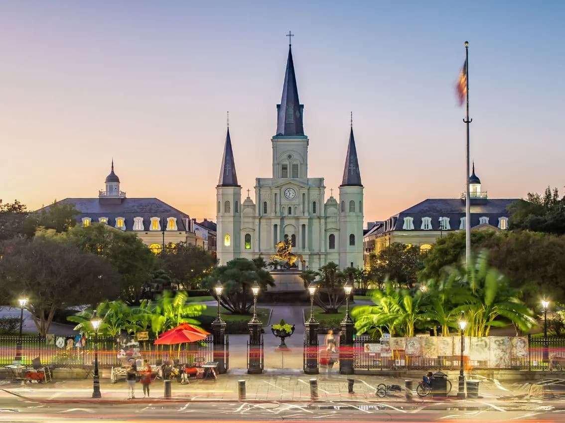 LLEGADA A NEW ORLEANS