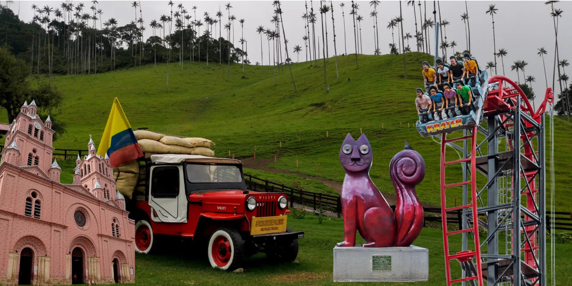 Plan Eje Cafetero - Buga - Cali - Terrestre – 4 Noches 5 Días desde Bogotá