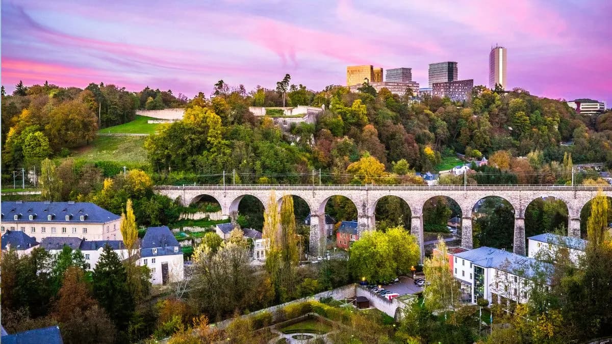 PARÍS - LUXEMBURGO - VALLE DEL RHIN - FRANKFURT