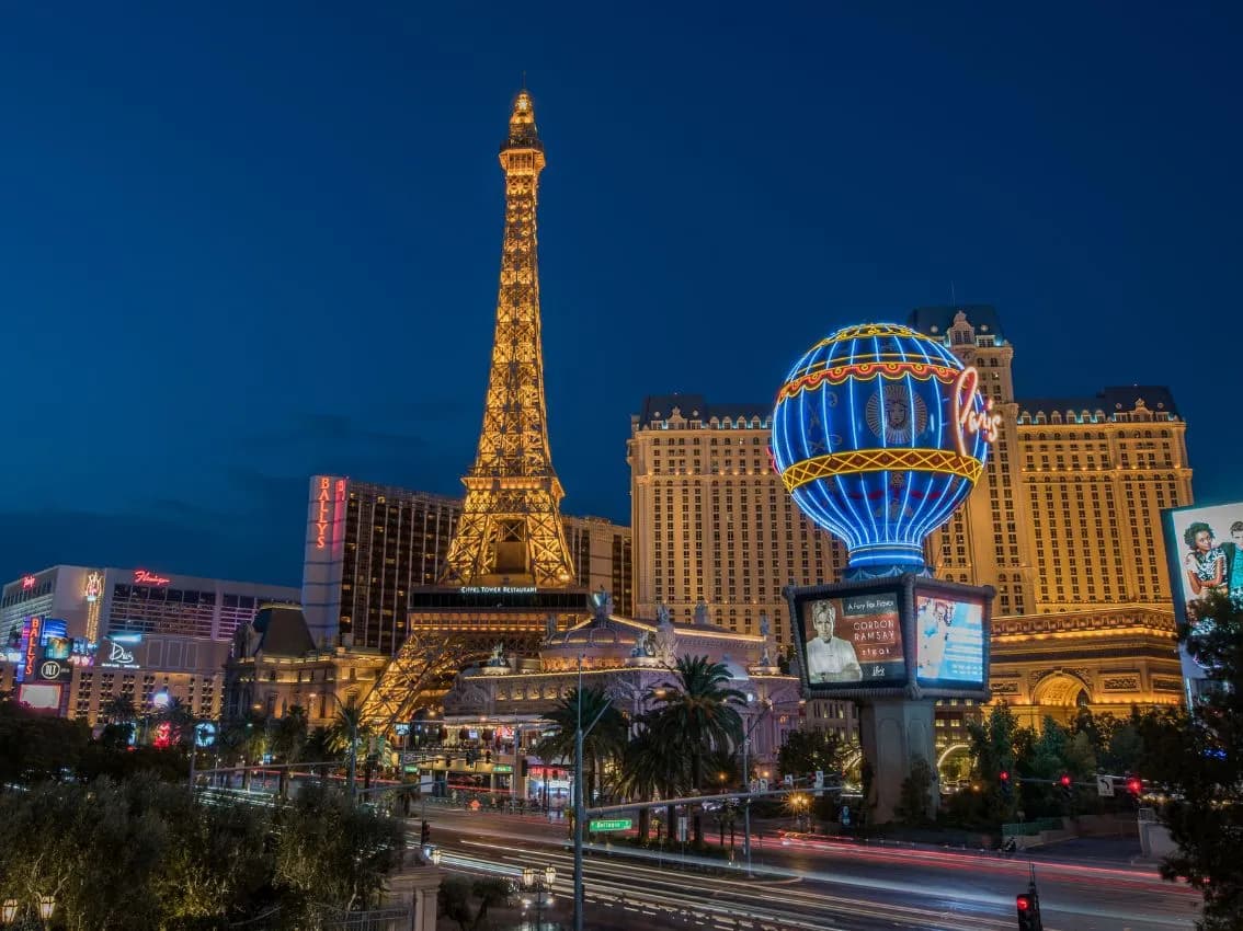 LLEGADA A LAS VEGAS