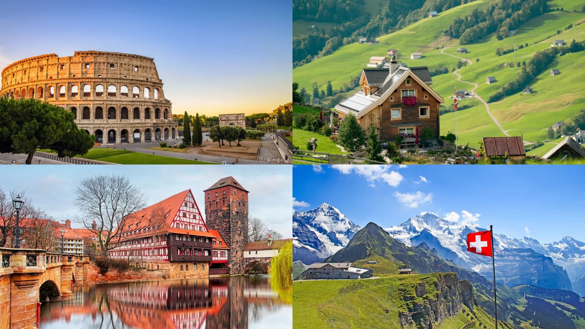 Europa Esencial: España, Francia, Suiza e Italia