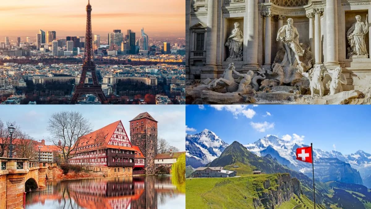 Europa Clásica: España, Francia, Suiza, Italia y Alemania