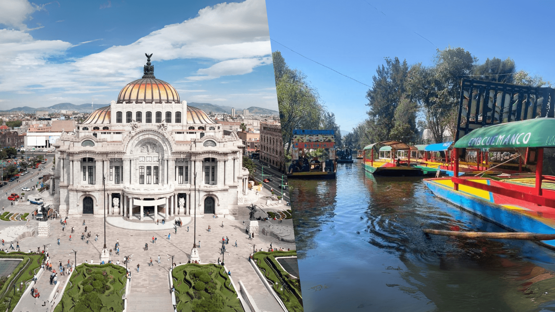 MÉXICO DF - CITY TOUR - XOCHIMILCO